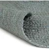 Image de vidaXL Tapis fait à la main Jute Rond 240 cm Vert olive 343601