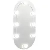 Image de Miroir Avec Éclairage Led 60x30 Cm Verre Ovale Vidaxl