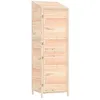 Image de Remise De Jardin 55x52x174,5 Cm Bois De Sapin Solide Vidaxl