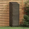 Image de vidaXL Remise de jardin Anthracite 55x52x1745 cm Bois de sapin solide 152188