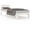 Image de Cadre De Lit Sans Matelas Blanc 90x190 Cm Vidaxl
