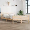 Image de Cadre De Lit Sans Matelas Bois Massif 160x200 Cm Vidaxl