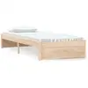 Image de Vidaxl cadre de lit sans matelas bois massif 75x190 cm
