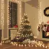 Image de Guirlande À Led Compacte Avec 2000 Led Blanc Chaud 45 M Pvc Vidaxl