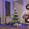 Image de Guirlande À Led Compacte Avec 3000 Led Bleues 65 M Pvc Vidaxl
