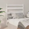 Image de Tête De Lit Blanc 106x4x100 Cm Bois Massif De Pin Vidaxl