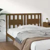 Image de Tête De Lit Marron Miel 125,5x4x100 Cm Bois Massif De Pin Vidaxl