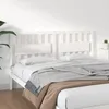 Image de vidaXL Tête de lit Blanc 1655x4x100 cm Bois massif de pin 818581