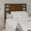 Image de Tête De Lit Marron Miel 81x4x100 Cm Bois Massif De Pin Vidaxl