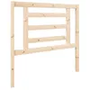 Image de Tête De Lit 96x4x100 Cm Bois Massif De Pin Vidaxl