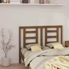 Image de Tête De Lit Marron Miel 146x4x100 Cm Bois Massif De Pin Vidaxl