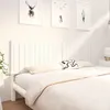 Image de Tête De Lit Blanc 205,5x4x100 Cm Bois Massif De Pin Vidaxl