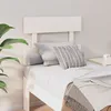 Image de Tête De Lit Blanc 103,5x3x81 Cm Bois Massif De Pin Vidaxl