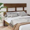 Image de Tête De Lit Marron Miel 124x3x81 Cm Bois Massif De Pin Vidaxl
