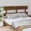 Image de Tête De Lit Marron Miel 154x3x81 Cm Bois Massif De Pin Vidaxl