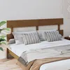Image de Tête De Lit Marron Miel 204x3x81 Cm Bois Massif De Pin Vidaxl