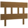 Image de Tête De Lit Marron Miel 103,5x3x81 Cm Bois Massif De Pin Vidaxl