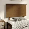 Image de Tête De Lit Marron Miel 94x6x82,5 Cm Bois Massif De Pin Vidaxl