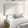 Image de Tête De Lit Blanc 124x6x82,5 Cm Bois Massif De Pin Vidaxl