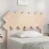 Image de Tête De Lit 122,5x3x80,5 Cm Bois Massif De Pin Vidaxl