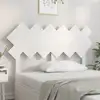 Image de Tête De Lit Blanc 132x3x81 Cm Bois Massif De Pin Vidaxl