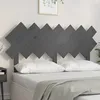 Image de Tête De Lit Gris 151,5x3x81 Cm Bois Massif De Pin Vidaxl