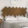 Image de Tête De Lit Marron Miel 151,5x3x81 Cm Bois Massif De Pin Vidaxl