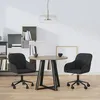 Image de Chaises Pivotantes À Manger Lot De 2 Noir Velours Vidaxl