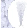 Image de Sapin De Noël Artificiel Renversé Avec Support Blanc 120 Cm Vidaxl