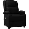 Image de Vidaxl fauteuil de massage noir similicuir