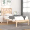 Image de Cadre De Lit Sans Matelas Bois Massif Vidaxl