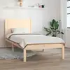 Image de Cadre De Lit Sans Matelas 90x200 Cm Bois De Pin Massif Vidaxl