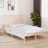 Image de Cadre De Lit Sans Matelas 120x200 Cm Bois De Pin Massif Vidaxl