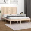 Image de Cadre De Lit Sans Matelas 120x190 Cm Bois Massif Vidaxl