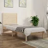 Image de Cadre De Lit Sans Matelas 75x190 Cm Bois Massif Vidaxl