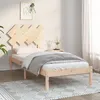 Image de Cadre De Lit Sans Matelas 90x190 Cm Bois Massif Vidaxl