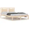 Image de Cadre De Lit Sans Matelas 120x200 Cm Bois Massif Vidaxl
