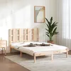 Image de Cadre De Lit Sans Matelas 135x190 Cm Bois Massif Vidaxl