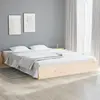 Image de Cadre De Lit Sans Matelas Bois Massif 200x200 Cm Vidaxl