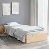 Image de Cadre De Lit Sans Matelas Bois Massif 75x190 Cm Vidaxl