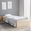 Image de Cadre De Lit Sans Matelas Bois Massif 90x190 Cm Vidaxl