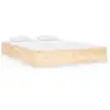 Image de Vidaxl cadre de lit sans matelas bois massif 140x190 cm