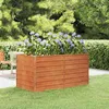 Image de vidaXL Lit Surélevé de Jardin Jardinière dExtérieur Pot de Fleurs Bac à Plantes Boîte de Plantation Balcon Patio 151959