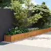 Image de Lit Surélevé De Jardin 960x50x36 Cm Acier Corten Vidaxl