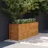 Image de Jardinière Surélevée 196x50x69 Cm Acier Corten Vidaxl