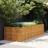 Image de Lit Surélevé De Jardin 290x100x69 Cm Acier Corten Vidaxl