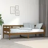 Image de vidaXL Lit de jour Marron miel Bois massif de pin 80x200 cm 820305