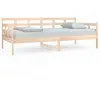 Image de Lit De Jour Sans Matelas Bois De Pin Massif 90x190 Cm Vidaxl