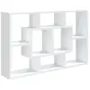 Image de Vidaxl étagère murale blanc 85x16x52,5 cm bois d'ingénierie