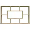 Image de Étagère murale chêne sonoma 85x16x52,5 cm bois d ingénierie